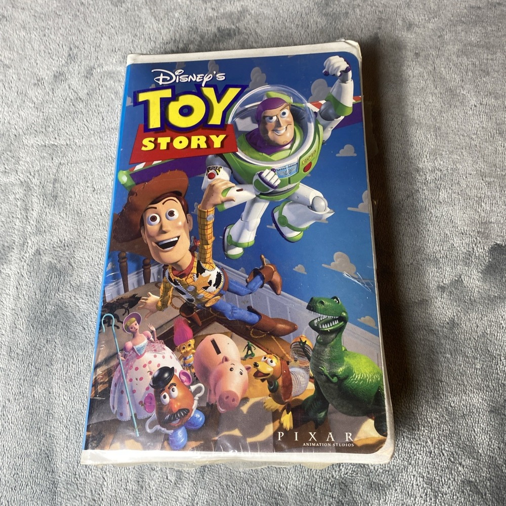 New Toy Story Sealed VHS Tape Pixar Disney 1995 Clamshell